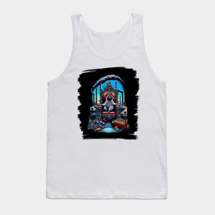 Recycle Regent: The Raccoon's Reign Tank Top